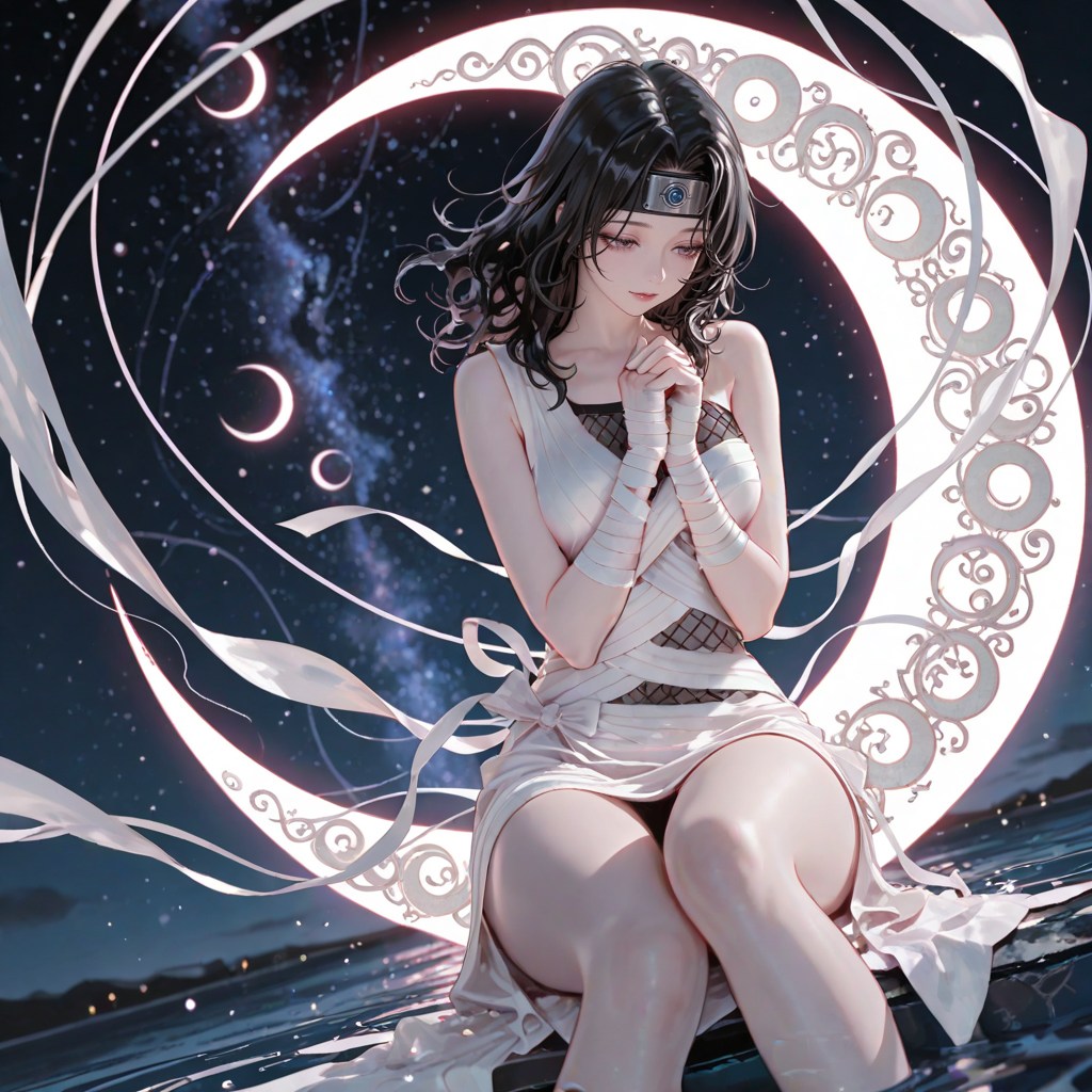 月亮一直是夢幻唯美的好元素．3 – Koleksi Gambar AI