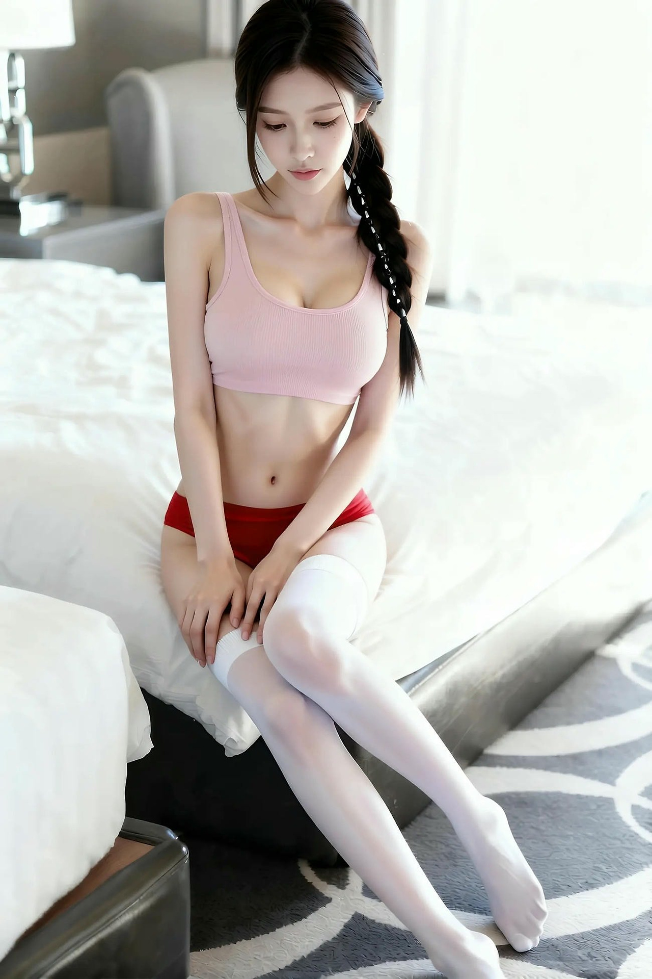 Sister Xilei - Pink Bra