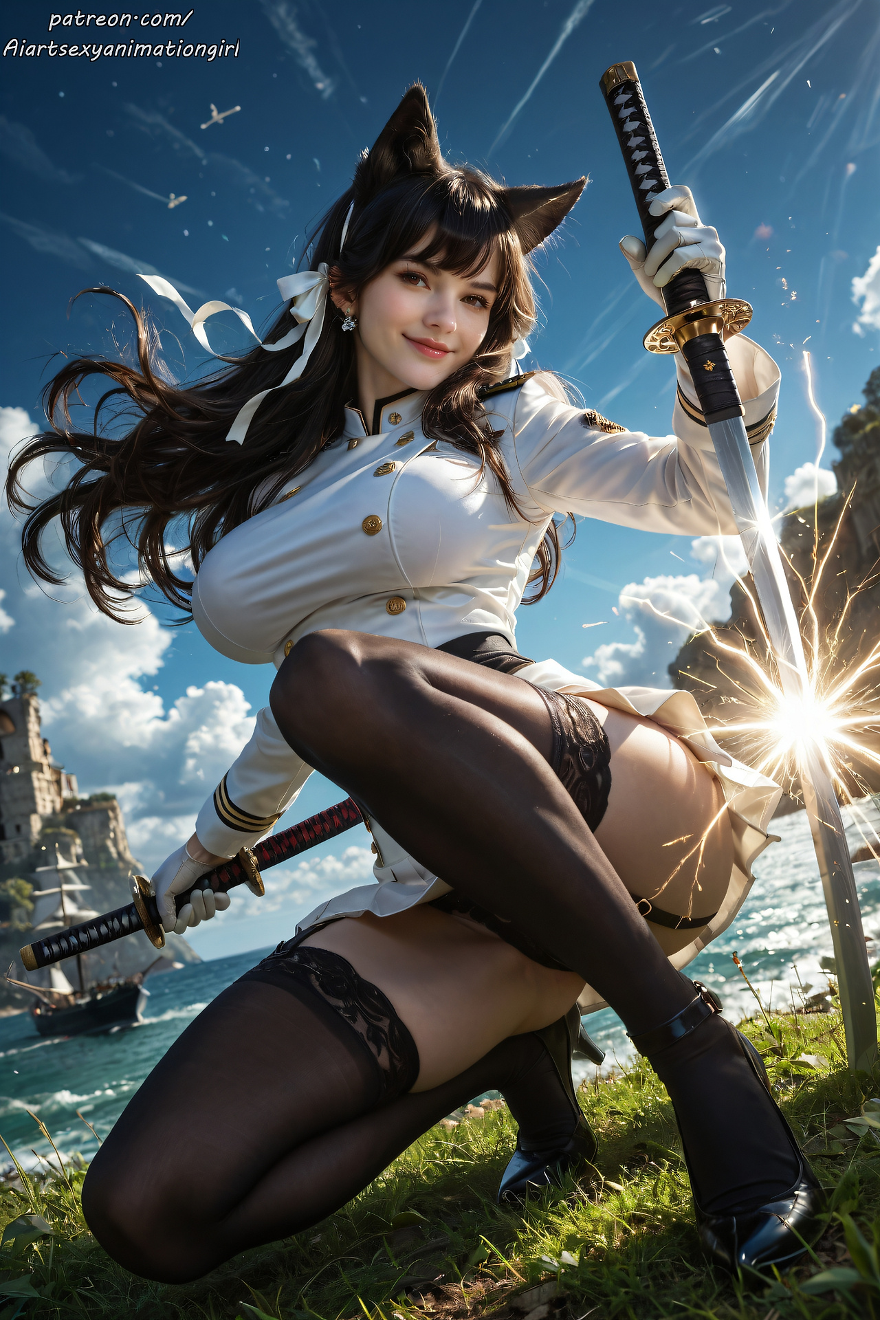[AiASAG] [4K] 🚢Atago⚔️