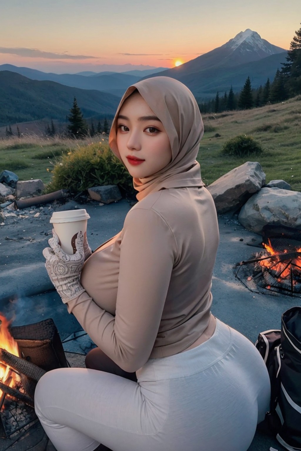 [98] hijab and nature